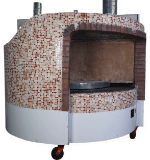 تنور پیتزا گردان، تنور پیتزای ایتالیایی، تنور پیتزای چرخدار