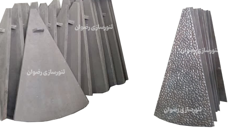 صفحه چدن تنور دوار